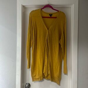 Torrid Gold Cardigan Size 3